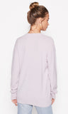 Equipment Lucinda V Neck Cashmere Sweater in Violet Ice