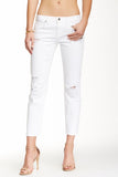 Genetic Alexa Slim Fit Boyfriend Jean in Wild One White