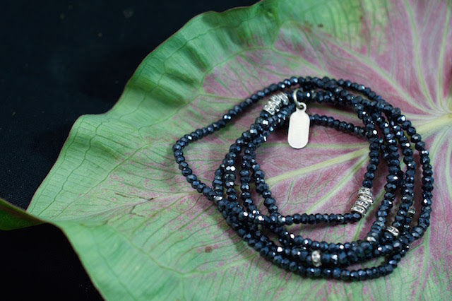 Lisa Freede Gunnite Stack Bracelets (Set of 5)