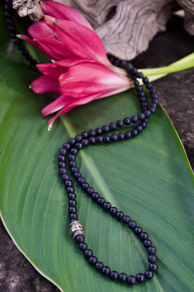 Lisa Freede Black Onyx Beaded Necklace