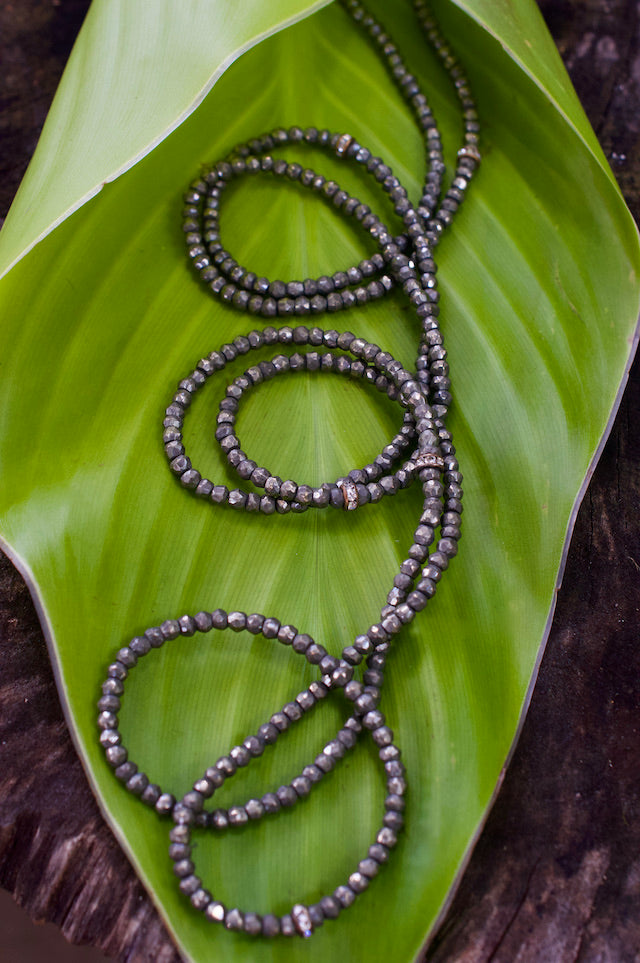 Lisa Freede Dark Labradorite Necklace