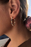 Native Gem Wild Child Mini Hoops