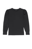 Rails Emilia Crewneck Tee in Black