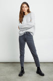 Rails Lana Sweater in Ivory Grey Mixed Animal