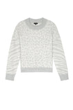 Rails Lana Sweater in Ivory Grey Mixed Animal