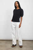 Rails Liza Black Pintuck Blouse
