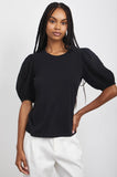 Rails Liza Black Pintuck Blouse