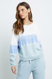 Rails Theo Sweatshirt in Ocean Tie Dye