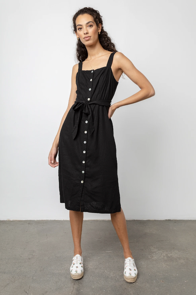 Rails Clement Tank Dress in Black