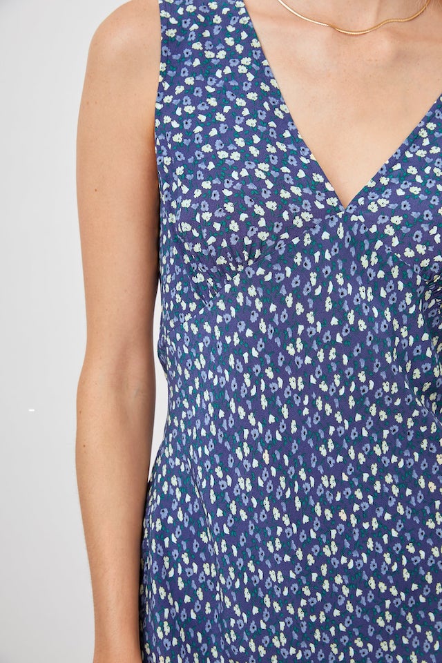 Rails Audrina Dress in Navy Ditsy