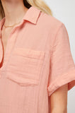 Rails Savannah Blouse in Flamingo Pink