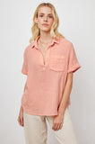 Rails Savannah Blouse in Flamingo Pink