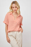 Rails Savannah Blouse in Flamingo Pink