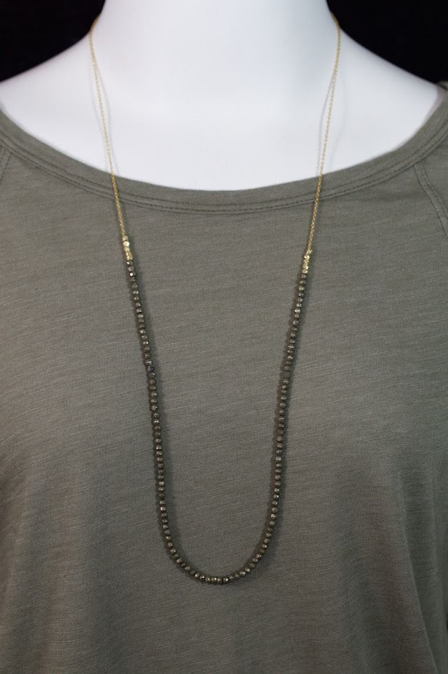 Sonya Renee Kelsey Labradorite Necklace