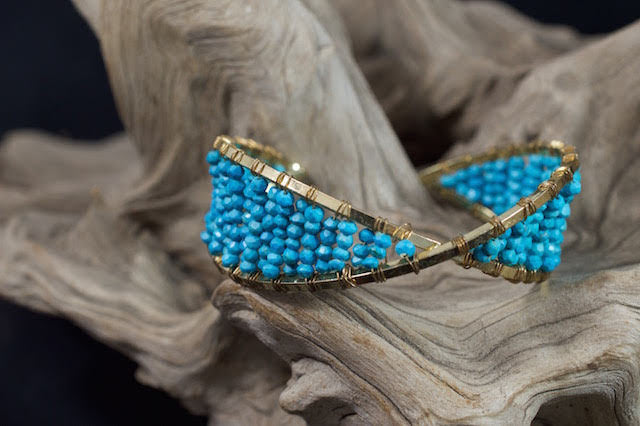Sonya Renee Posh Cuff in Turquoise