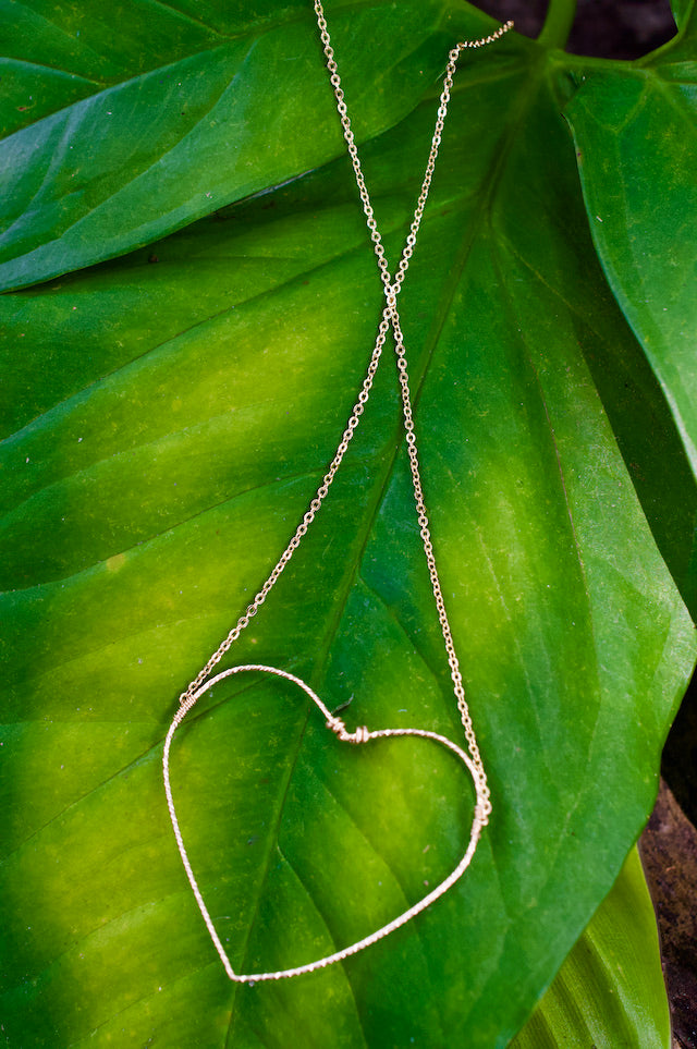 Sonya Renee Shannon Heart Necklace