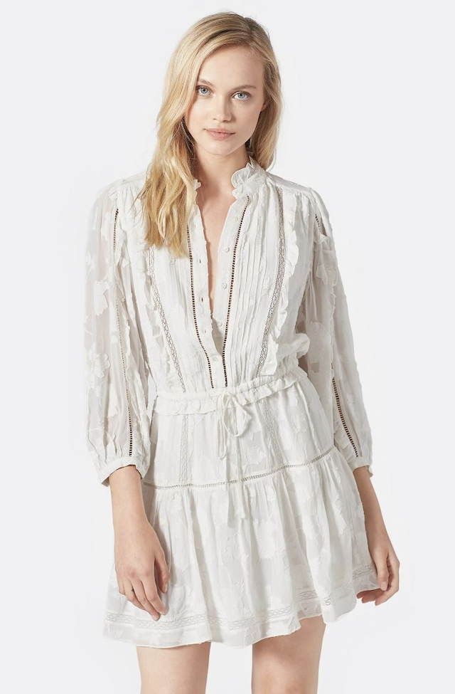 Joie Adel B Dress in Porcelain