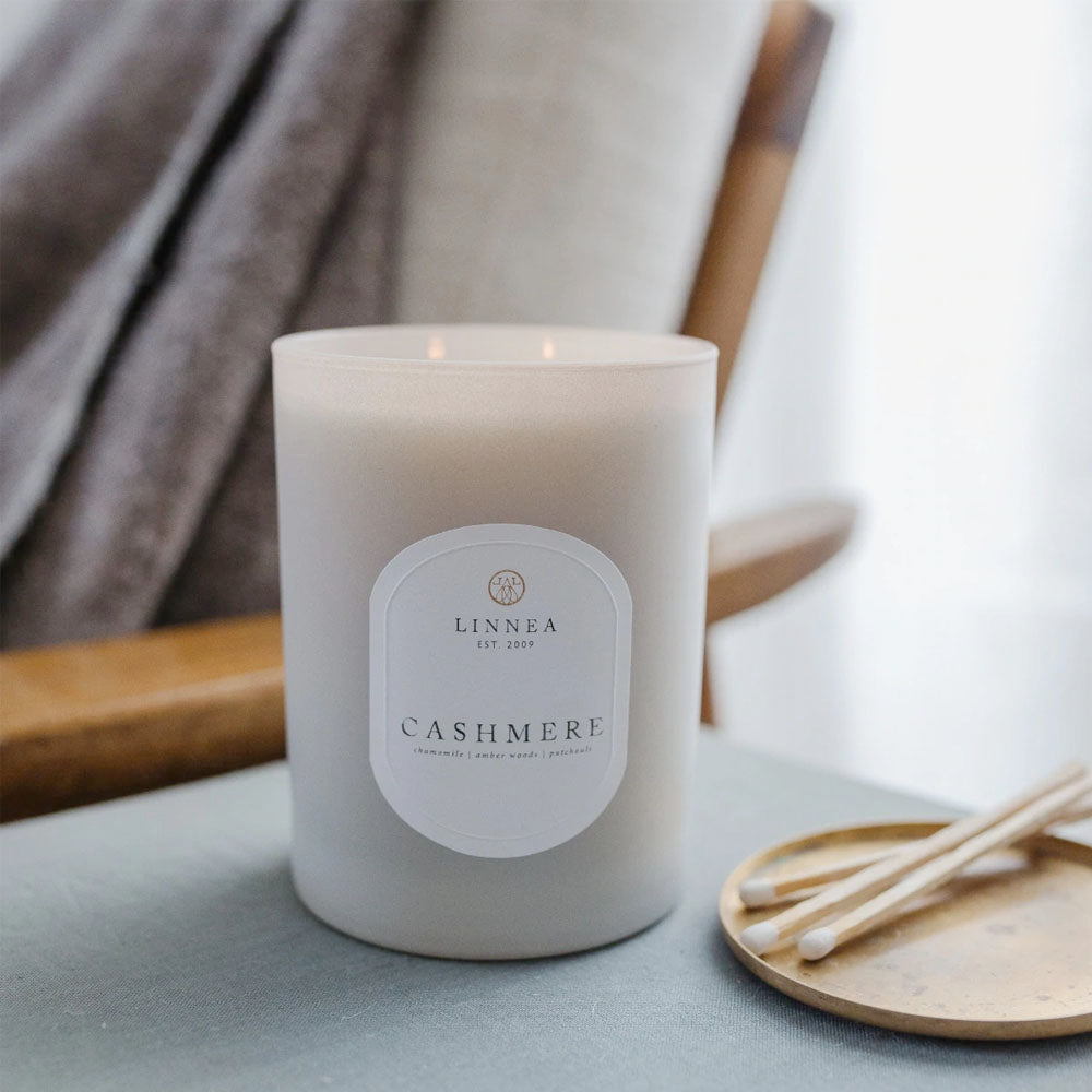 Linnea Candle in Cashmere Scent