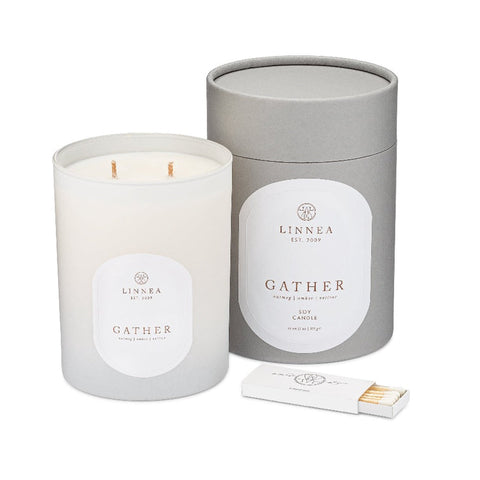 Linnea Candle in Gather Scent