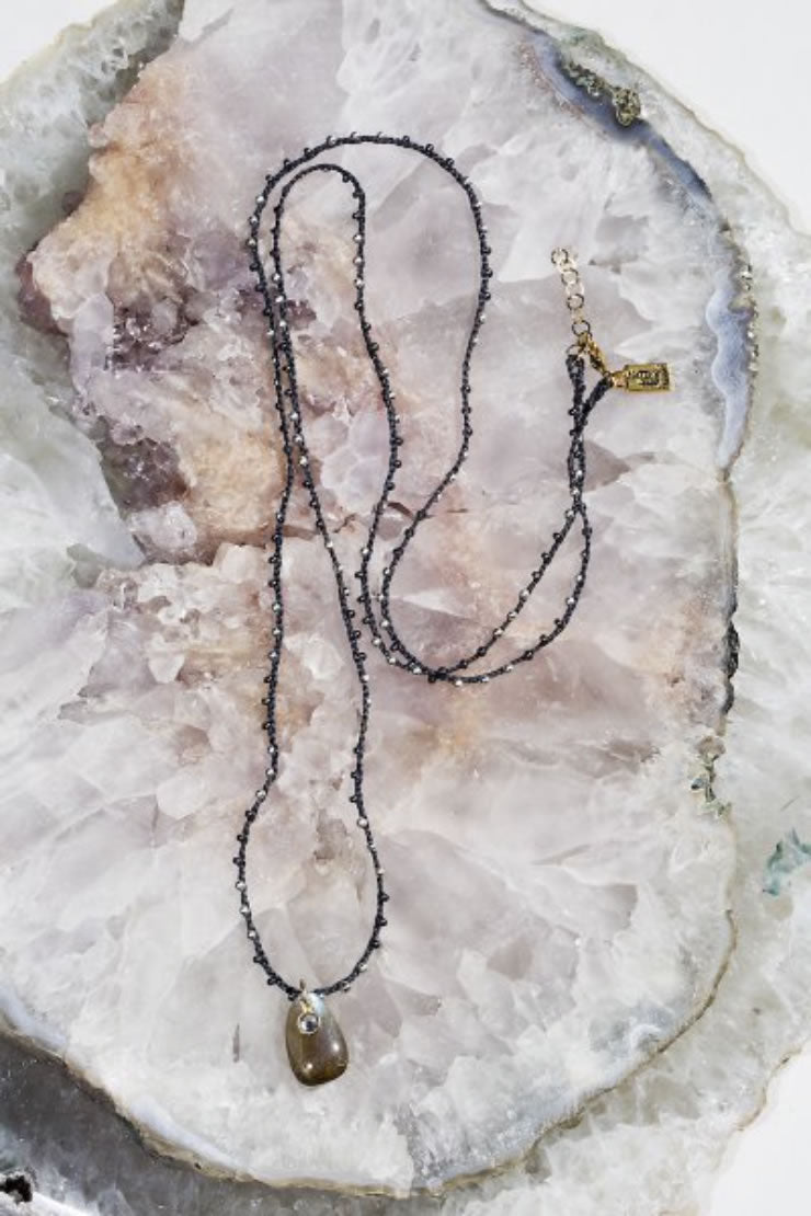 Native Gem Pixie Labradorite Convertible Wrap