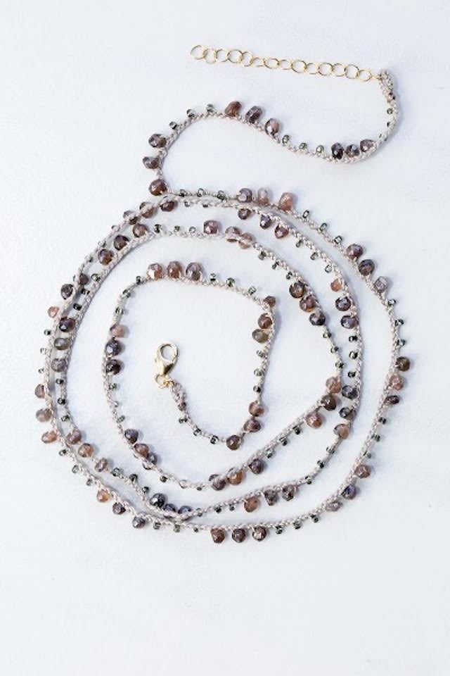 Native Gem's Sunshower Wrap - Necklace