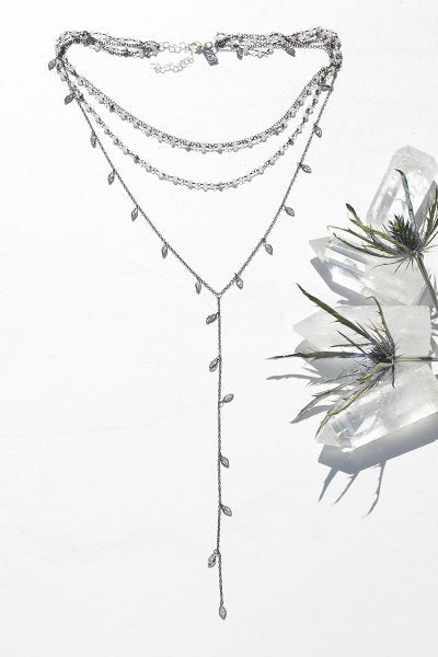 Native Gem Black Magic Layered Necklace