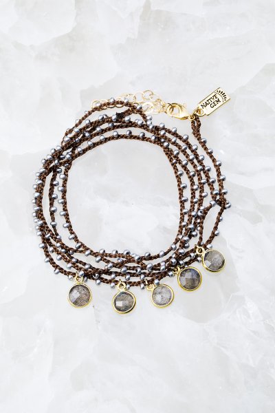 Native Gem Charmed Labradorite Convertible Necklace