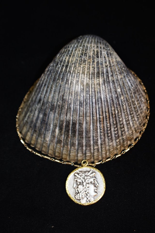 Native Gem Fortuna Coin Necklace