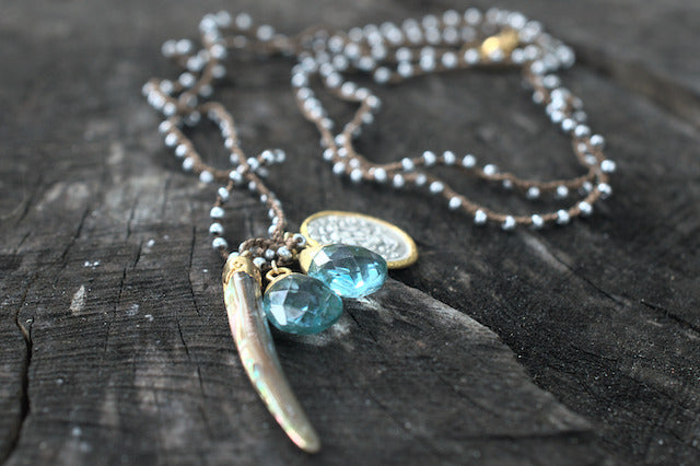 Native Gem Isla Charm Necklace