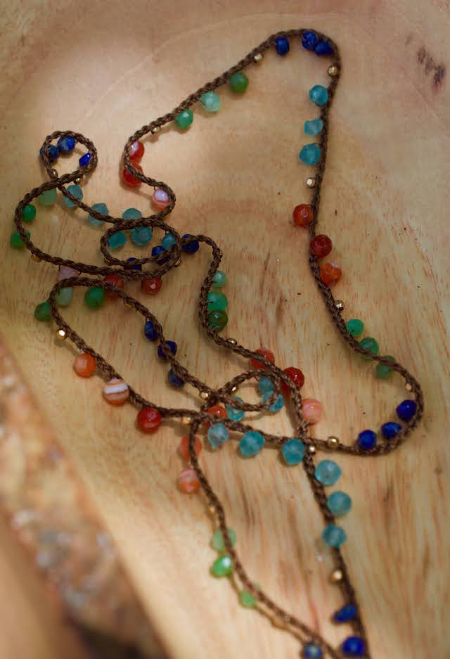 Native Gem Rainbow Chakra Convertible Wrap
