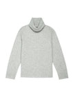 Rails Imogen Cashmere and Silk Sweater in Mist Grey