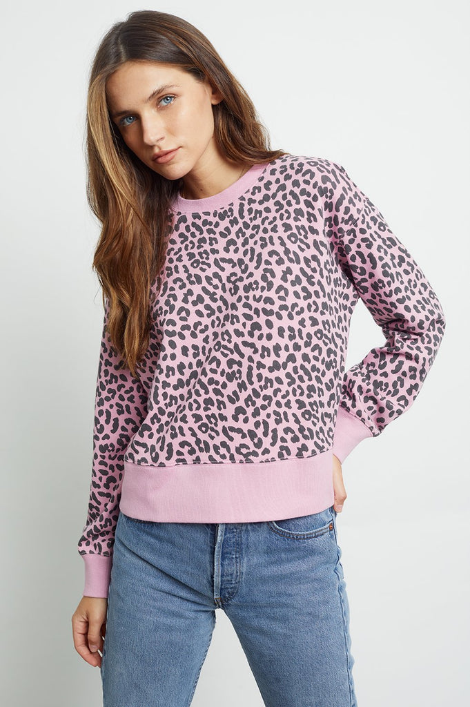 Rails Ramona Sweatshirt in Pink Jaguar