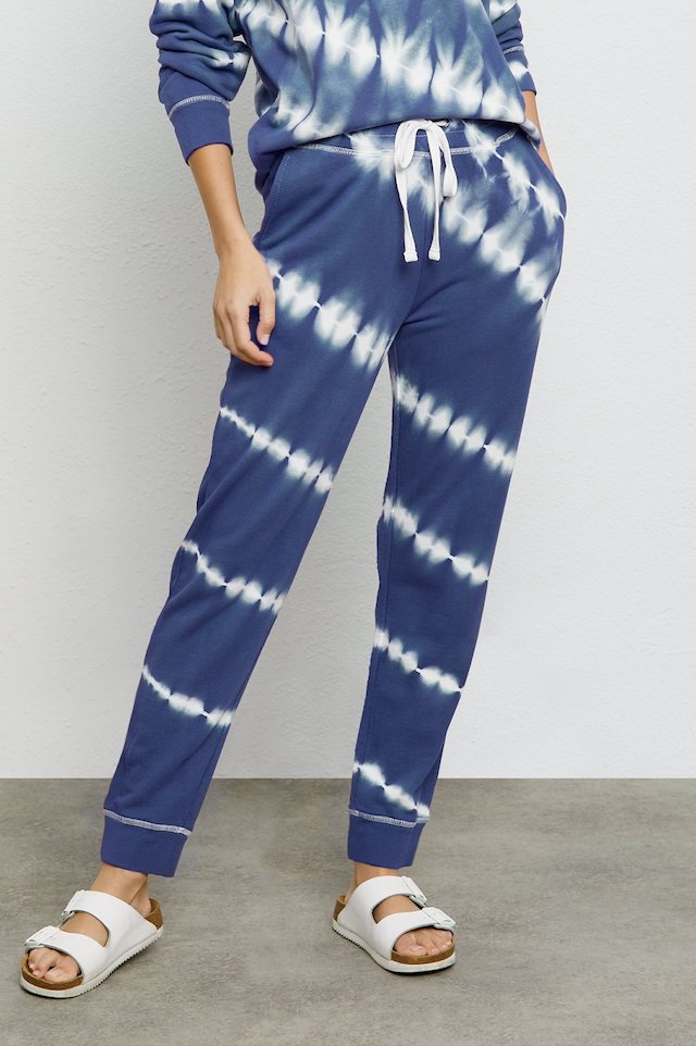 Rails Oakland Jogger Pants in Sapphire Tie Dye