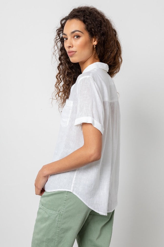 Rails White Savannah Blouse