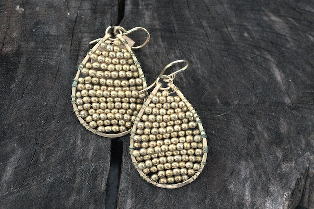 Sonya Renee Posh Mini Earrings in Gold