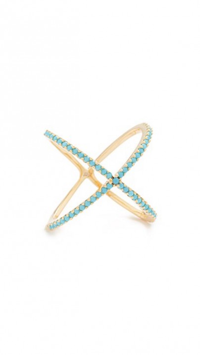 Native_Gem_X_ring_14K_Vermeil_Turquoise