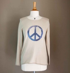 Lisa-Todd-Peace-Sweater-Blue-Ivory