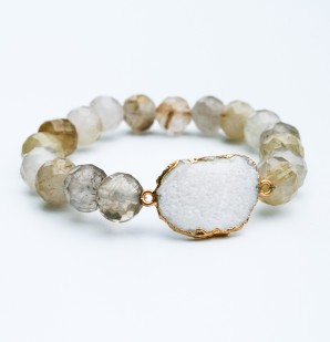 Sonya Renee - Frances Bracelet in Rutilated Quartz