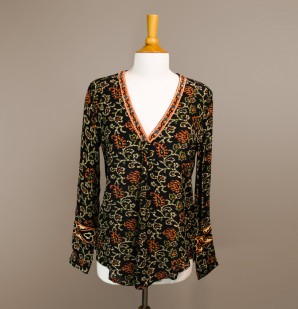 Tolani - Marissa Blouse in Foliage