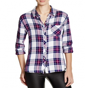 Rails Hunter in White/Navy/Magenta