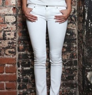 GENETIC Denim The Shane in White