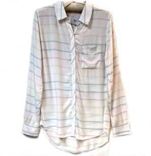 Rails- Rosci Shirt in Rainbow Stripe