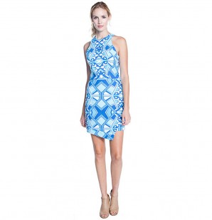 Annie Griffin - Lindsey Dress in Capri