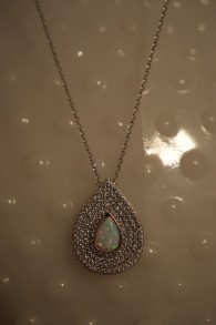 Native_Gem_Sterling_Silver_Tantra_Necklace_White_Opal 3
